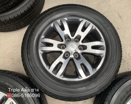ล้อแม็ก Ford Everest ขอบ 18 พร้อมยาง 265-60-18 Bridgestone ปี 16