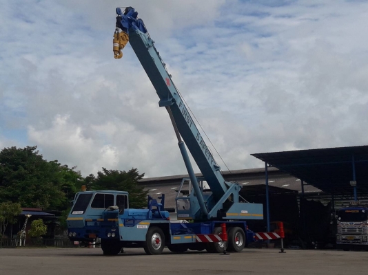 ขายรถเครน NISSAN TMS 16 ตัน รุ่น.KN30M ปี.2532 ราคา.650,000 เครื่อง.NISSAN PE6 รถขับได้ ใช้งานได้ รถสวย สนใจมาดูรถได้ที่.081-3531946 ต่อ.บางนา &amp; ID-LINE รถอยู่ จ.สมุทรปราการ