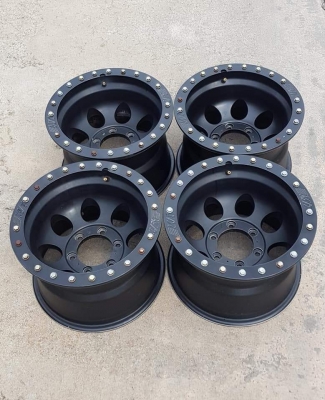 ขายล้อ MICKEY บีทล็อค ขอบ 15" กว้าง 10" ออฟลบ 46 สีดำเดิมๆ ขายล้อ MICKEY บีทล็อค ขอบ 15" กว้าง 10" ออฟลบ 46 สีดำเดิมๆ