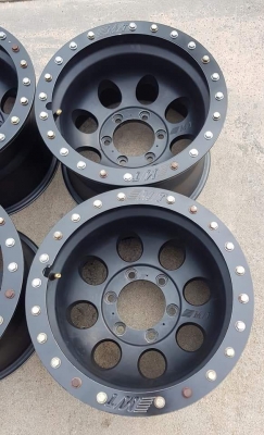 ขายล้อ MICKEY บีทล็อค ขอบ 15" กว้าง 10" ออฟลบ 46 สีดำเดิมๆ ขายล้อ MICKEY บีทล็อค ขอบ 15" กว้าง 10" ออฟลบ 46 สีดำเดิมๆ