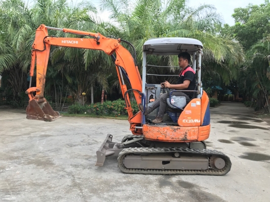 ขายแบคโฮHITACHI EX33พิมพ์นิยมเก่านอก100\%PC30(ปั้มนิ้ว)(คอนโทลน้ำมัน)แน่นๆ เดิมจากญี่ปุ่น ทำงานสมบูรณ์ทุกระบบ รับรองไม่ผิดหวัง 265,000 เท่านั้น!!