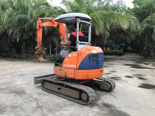 ขายแบคโฮHITACHI EX33พิมพ์นิยมเก่านอก100\%PC30(ปั้มนิ้ว)(คอนโทลน้ำมัน)แน่นๆ เดิมจากญี่ปุ่น ทำงานสมบูรณ์ทุกระบบ รับรองไม่ผิดหวัง 265,000 เท่านั้น!!