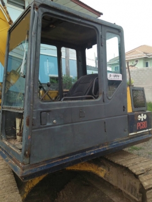 KOMATSU PC 80-5 พร้อมหัวแย็ก พร้อมติดตั้งใช้งานได้เลย คอนโทรลยาว รถทำงานดี เครื่องยนต์แรงดีมากครับทำงานไม่โหลด ภายนอกบอดี้สวยๆบูมอาร์มไม่มีแตก ช่วงล่างเอวแน่นดี เอกสารใบซื้อขาย ราคาต่อรองได้ครับ