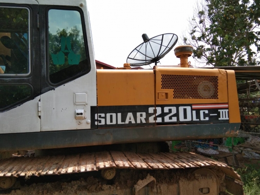 ขาย DAEWOO SOLAR 220LC-3 ไฟตัดเอกสารซื้อขายมี2คันมีเล่มทะเบียน1คันราคาคันละ380,000