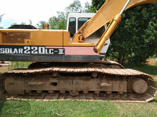 ขาย DAEWOO SOLAR 220LC-3 ไฟตัดเอกสารซื้อขายมี2คันมีเล่มทะเบียน1คันราคาคันละ380,000