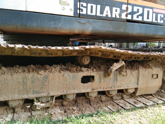 ขาย DAEWOO SOLAR 220LC-3 ไฟตัดเอกสารซื้อขายมี2คันมีเล่มทะเบียน1คันราคาคันละ380,000