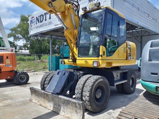 รถขุดล้อยาง KOMATSU PW140-7 มือสองยุโรป