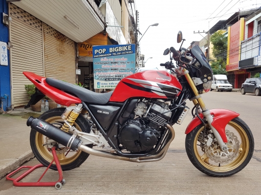 ขาย HONDA CB400 ปี1994 แต่งท้ายTECH3 พร้อมของแต่งสวยๆ อินวอยส์ สรรพสามิตร ราคา 47500 บาท ส่งได้ทั่วไ