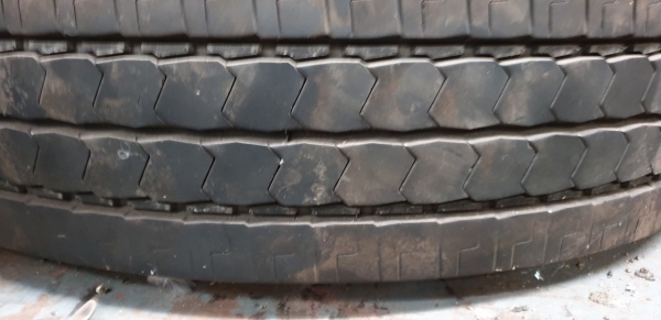 กะทะล้อพร้อมยางสภาพ 90\% มี 4 เส้น