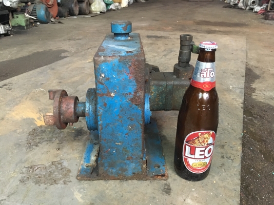 ชาย...ปั๊มไฮดรอลิคแบบทดรอบช้า