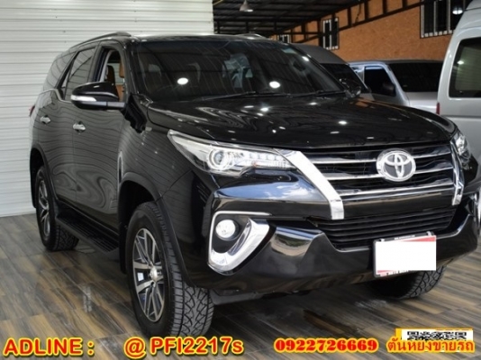 ออกรถ 9 บาท ตัวท็อป Toyota Fortuner 2.8 V 4WD Wagon AT 2015