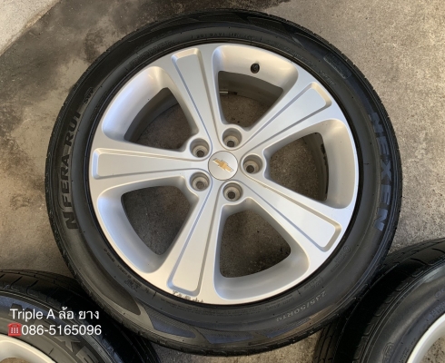 ล้อแม็ก 5รู114 Chevrolet Captiva ขอบ 19 พร้อมยาง 235-50-19 NEXEN ปลายปี 17