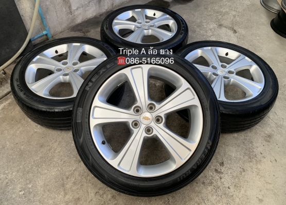 ล้อแม็ก 5รู114 Chevrolet Captiva ขอบ 19 พร้อมยาง 235-50-19 NEXEN ปลายปี 17