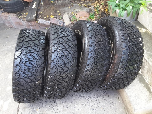 Maxxis AT980 ขนาด 265-70-16 ปลายปี17 สภาพใหม่ 1ชุด