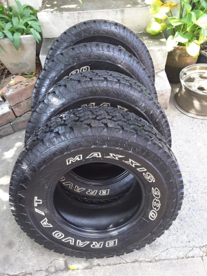 Maxxis AT980 ขนาด 265-70-16 ปลายปี17 สภาพใหม่ 1ชุด