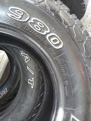 Maxxis AT980 ขนาด 265-70-16 ปลายปี17 สภาพใหม่ 1ชุด