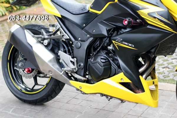 Z300 ปี2015 มือแรกออกศูนย์ สายจอด วิ่งน้อย รถserviceครบ พร้อมใช้งาน