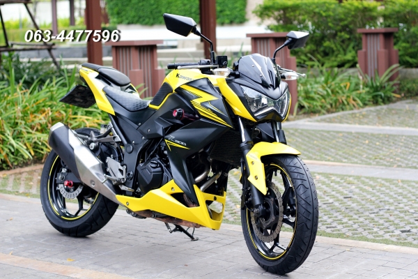 Z300 ปี2015 มือแรกออกศูนย์ สายจอด วิ่งน้อย รถserviceครบ พร้อมใช้งาน