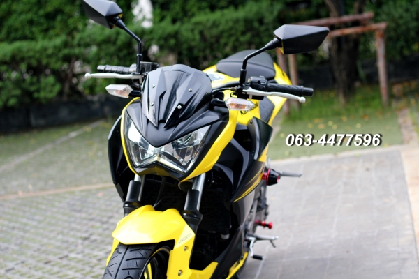 Z300 ปี2015 มือแรกออกศูนย์ สายจอด วิ่งน้อย รถserviceครบ พร้อมใช้งาน