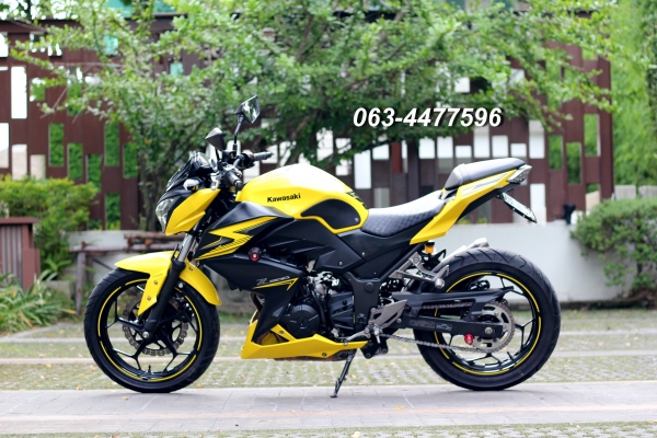 Z300 ปี2015 มือแรกออกศูนย์ สายจอด วิ่งน้อย รถserviceครบ พร้อมใช้งาน