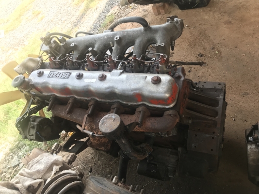 ขายเครื่อง ISUZU 6-BD ปั้มลม