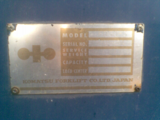 ขายรถยก5ตันแท้komatsuรุ่น5 ขายรถยก5ตันแท้komatsuรุ่น5