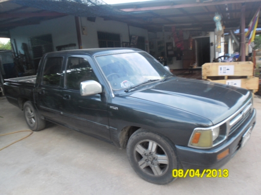 เครื่อง 2 L ขับดี เเอร์เย็น toyota 4 ประตูสีเทา ปี 91 ทะเบียนเต็ม มีพาวเดอร์ ราคา 155,000