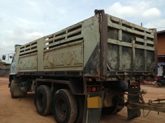 ขายรถ 22 ล้อ ISUZU 240 แรงม้าหัวฟ้าแท้ เครื่อง HINO K13C 350 แรงม้า กระบะสามมิตร สนใจโทร 0819701072