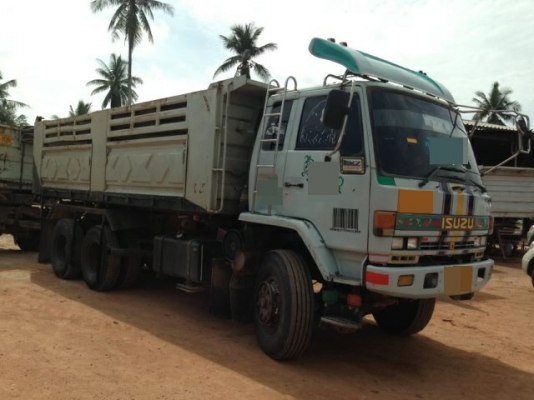 ขายรถ 22 ล้อ ISUZU 240 แรงม้าหัวฟ้าแท้ เครื่อง HINO K13C 350 แรงม้า กระบะสามมิตร สนใจโทร 0819701072