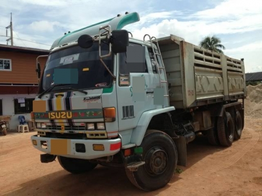 ขายรถ 22 ล้อ ISUZU 240 แรงม้าหัวฟ้าแท้ เครื่อง HINO K13C 350 แรงม้า กระบะสามมิตร สนใจโทร 0819701072