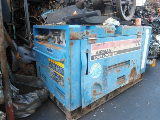 ขายปั้มลม AIRMAN PDS 70 พร้อมใช้งาน