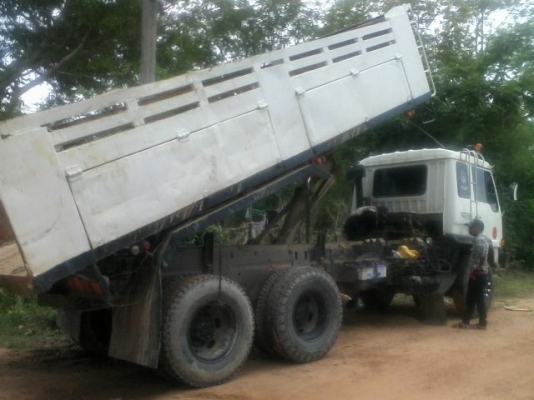 ขายรถบรรทุก10ล้อ2เพลาMITSU FN527 TF1xxx วางเครื่องใหม่ 260แรง เครื่องนอก เบรคใหญ่ เพลาบุ๋ม ครับ