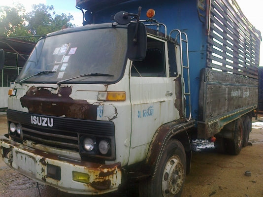 คันนี้เก็บสีหน่อยก็สวย รถได้เดิมๆISUZU สิบล้อเพลาเดียว 165แรง