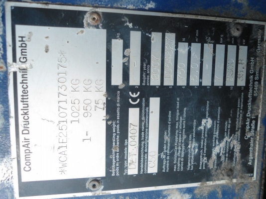 ขายปั้มลม Compair 175  พร้อมใช้งาน พร้อมรับประกับครับ