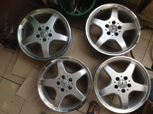 ขายล้อ amg st3 หน้า 8 et30 หลัง 9 et 39 R 18 ขาย 27500 call 0813122649 0875800722