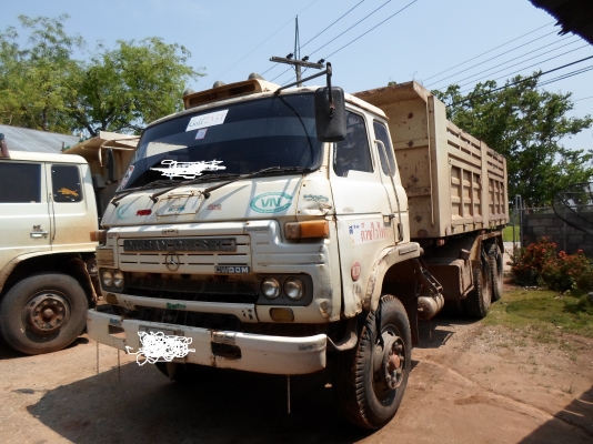 ขายสิบล้อ nissan 230 cw30 ดั้มสามมิตร รอนตรง  ถูกๆ