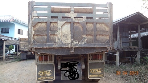 ขายสิบล้อ nissan 230 cw30 ดั้มสามมิตร รอนตรง  ถูกๆ