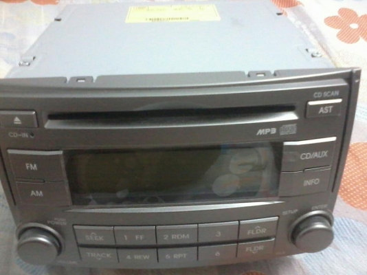 วิทยุติดรถยนต์ถอดเปลี่ยนจากรถป้ายแดงสภาพใหม่กิ๊บราคาถูกน่าสนใจ