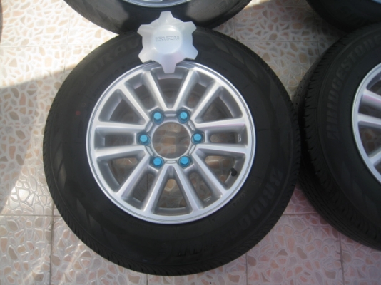 ขายล้อแม็ก All New Isuzu D-Max 16"x6.5" et41 6รู139 +ยางปี 0213  (0813747940)