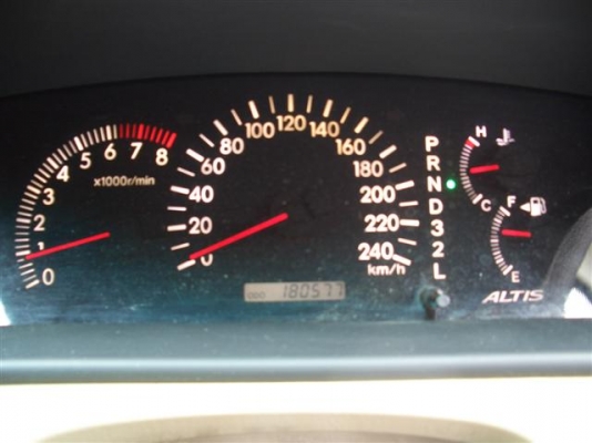 รถฟรีดาวน์ALTIS1.8E ABS/AIRBAG2005มือ1ป้ายแดงผู้บริหารใช้ สภาพดีเยี่ยม