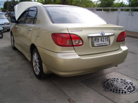 รถฟรีดาวน์ALTIS1.8E ABS/AIRBAG2005มือ1ป้ายแดงผู้บริหารใช้ สภาพดีเยี่ยม