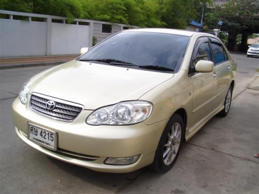 รถฟรีดาวน์ALTIS1.8E ABS/AIRBAG2005มือ1ป้ายแดงผู้บริหารใช้ สภาพดีเยี่ยม