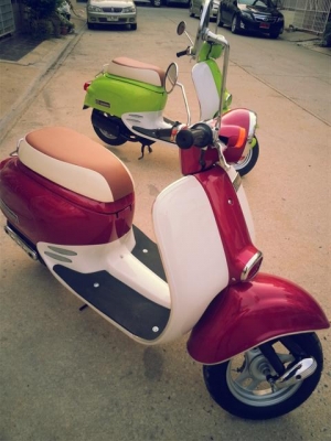 Honda giorno 50cc (สีชมพูบานเย็น) Honda giorno 50cc (สีชมพูบานเย็น)