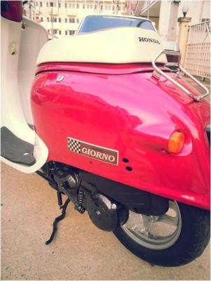 Honda giorno 50cc (สีชมพูบานเย็น) Honda giorno 50cc (สีชมพูบานเย็น)