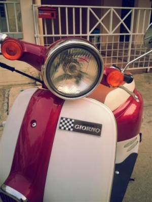 Honda giorno 50cc (สีชมพูบานเย็น)