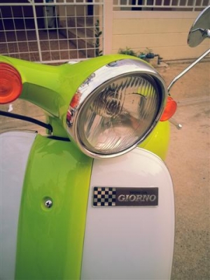 Honda giorno 50cc (สีเขียว)