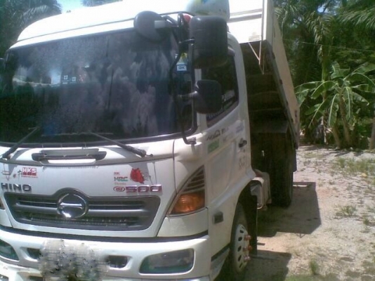 รถฮีโน่ 6 ล้อดั้ม FC9J 175 แรงม้า รถวิ่ง 5x,xxx กม. สนใจติดต่อ  081 - 6079515