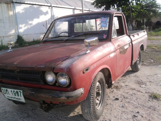 ขาย ดัทสัน 521 ทะเบียน 56 เครื่องติดขับกลับได้กระบะสแตนเลส ชุดโอนพร้อมครับ ขาย ดัทสัน 521 ทะเบียน 56 เครื่องติดขับกลับได้กระบะสแตนเลส ชุดโอนพร้อมครับ