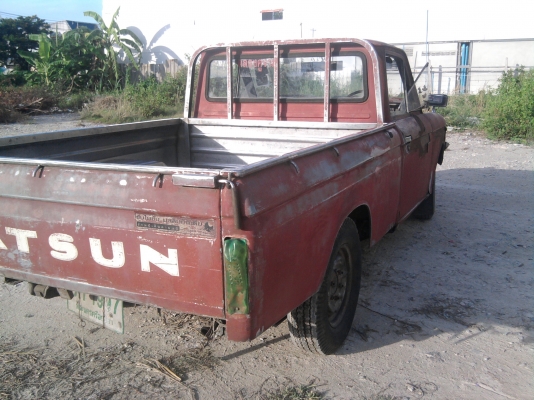 ขาย ดัทสัน 521 ทะเบียน 56 เครื่องติดขับกลับได้กระบะสแตนเลส ชุดโอนพร้อมครับ