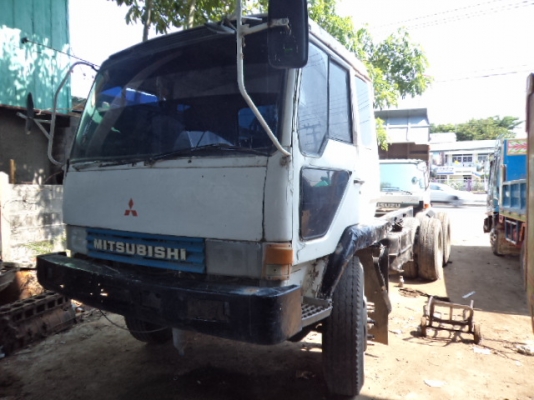 ขายรถ10ล้อ2เพลามิตซูหลงราคาสุดคุ้ม เครื่อง195แรง10เกียร เบรกใหญ่ (หัวคัซซี